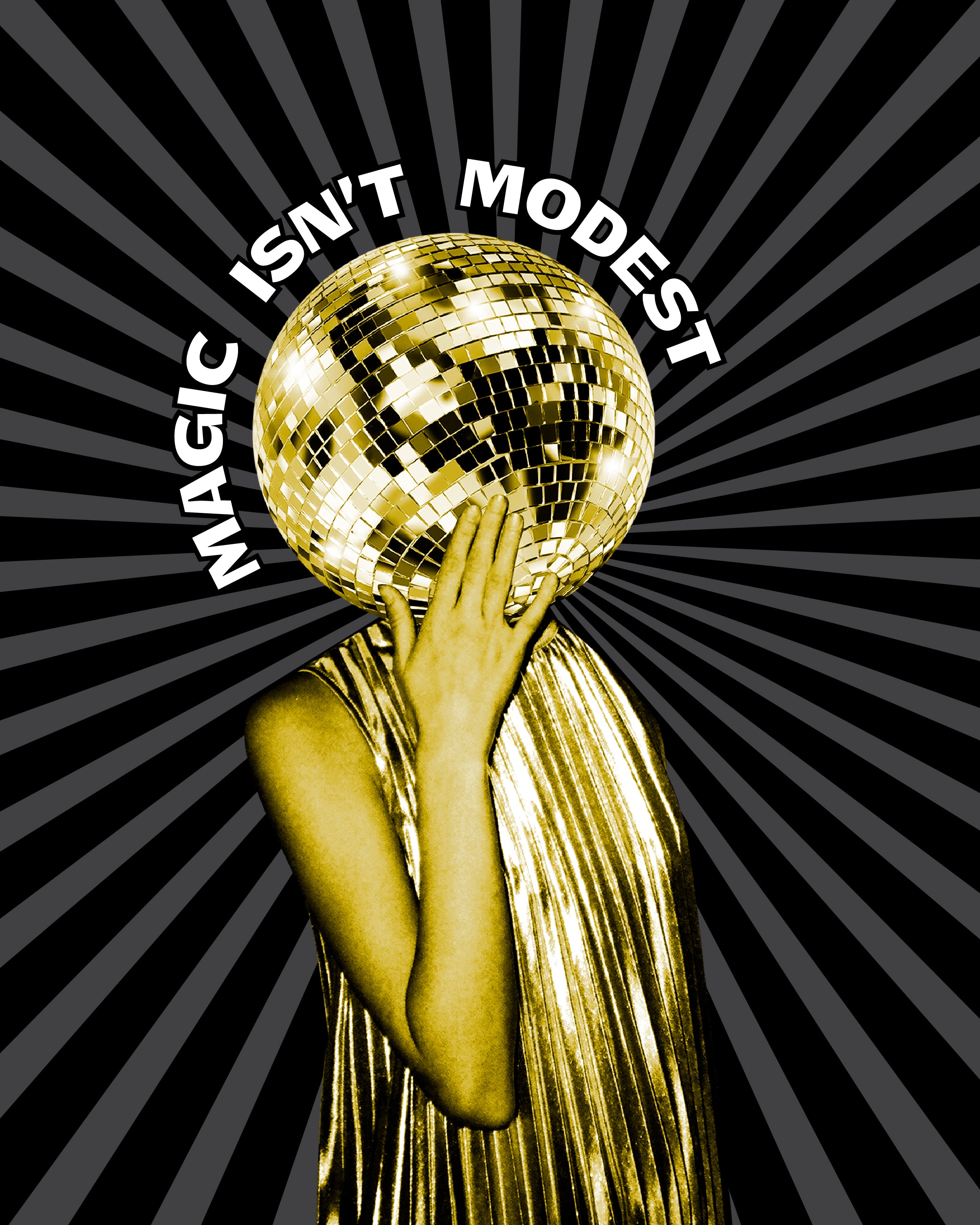 Magic Isn't Modest Fine Art Print