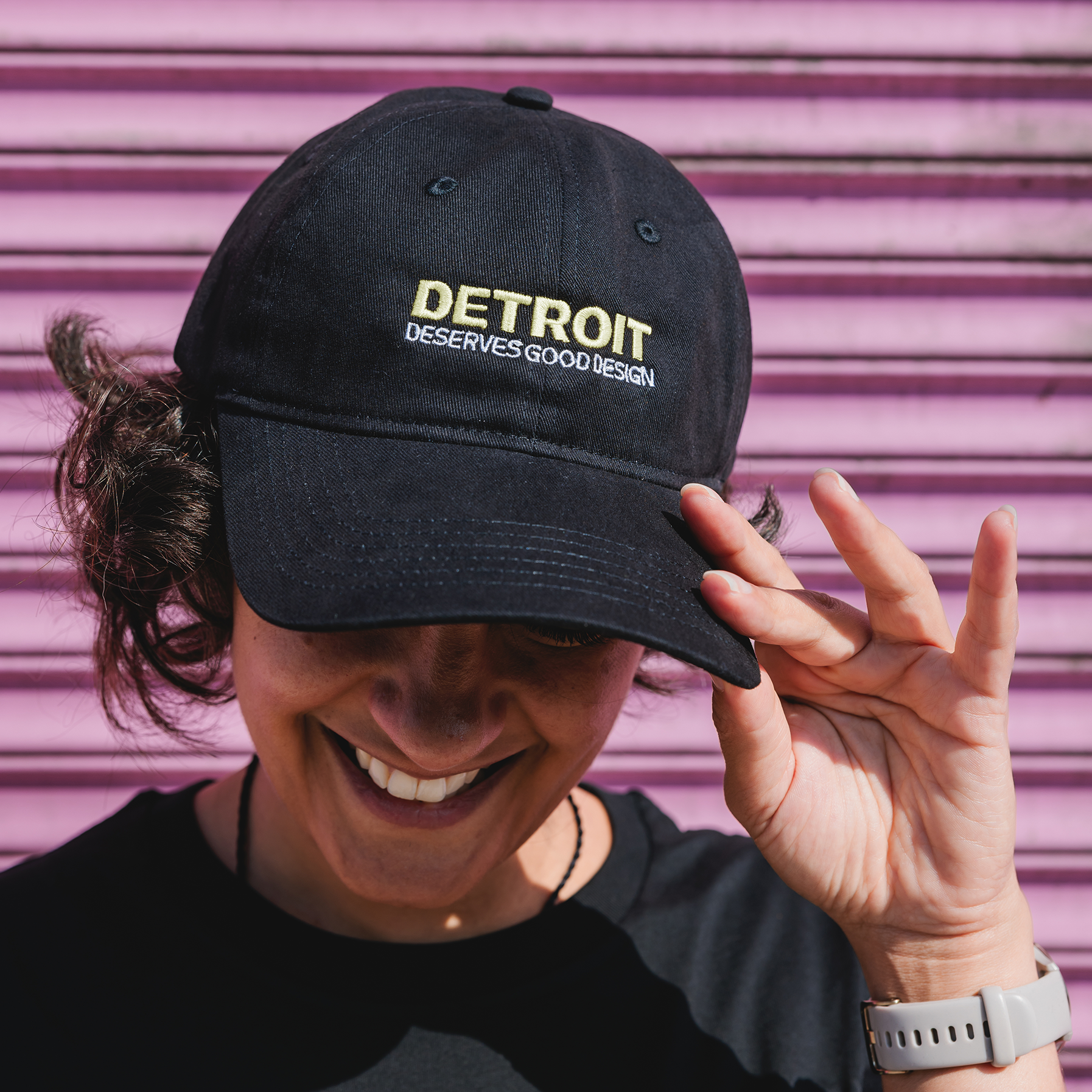 Detroit Deserves Good Design Baseball Cap