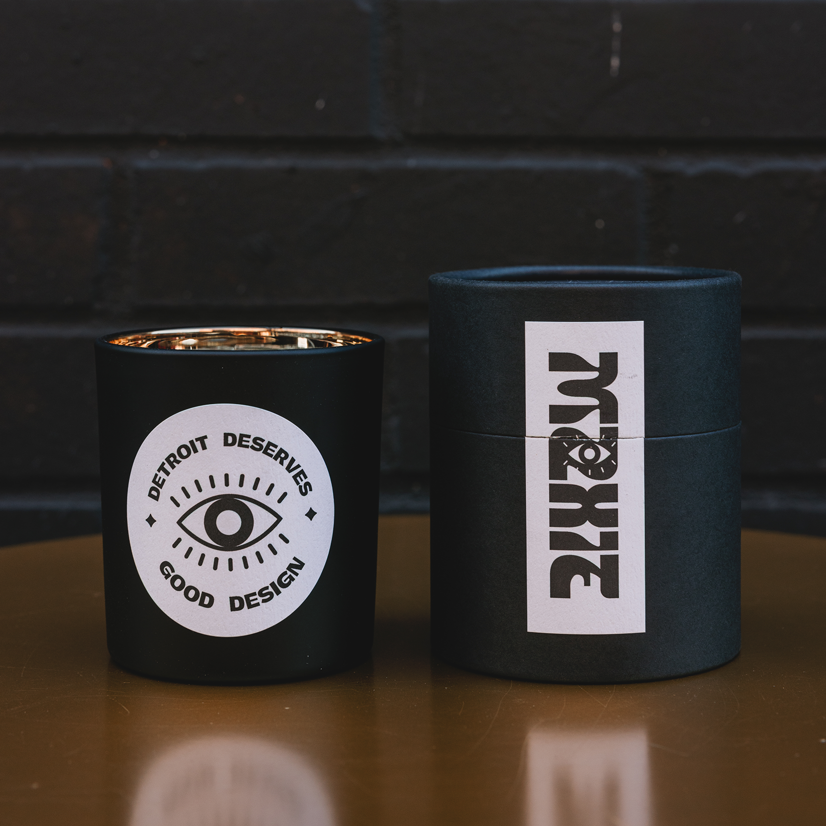 Detroit Deserves Good Design™ Signature Candle