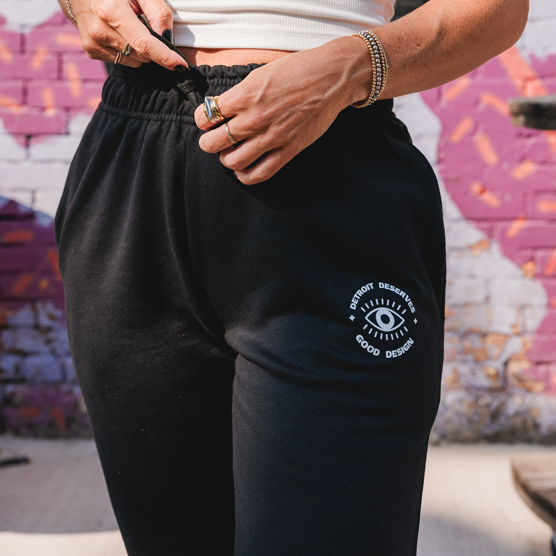 Detroit Deserves Good Design Sweatpants