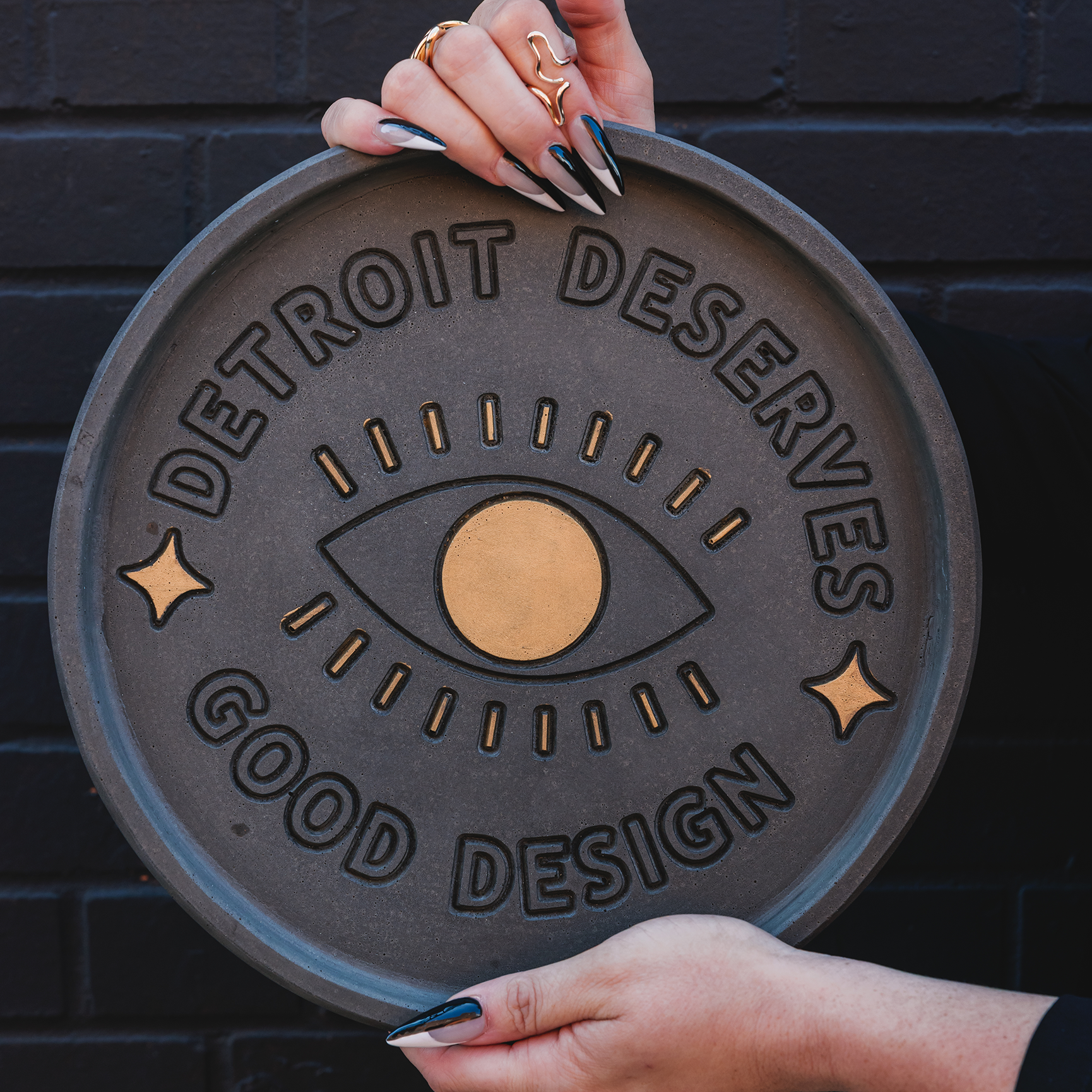 Detroit Deserves Good Design™ Candle Tray