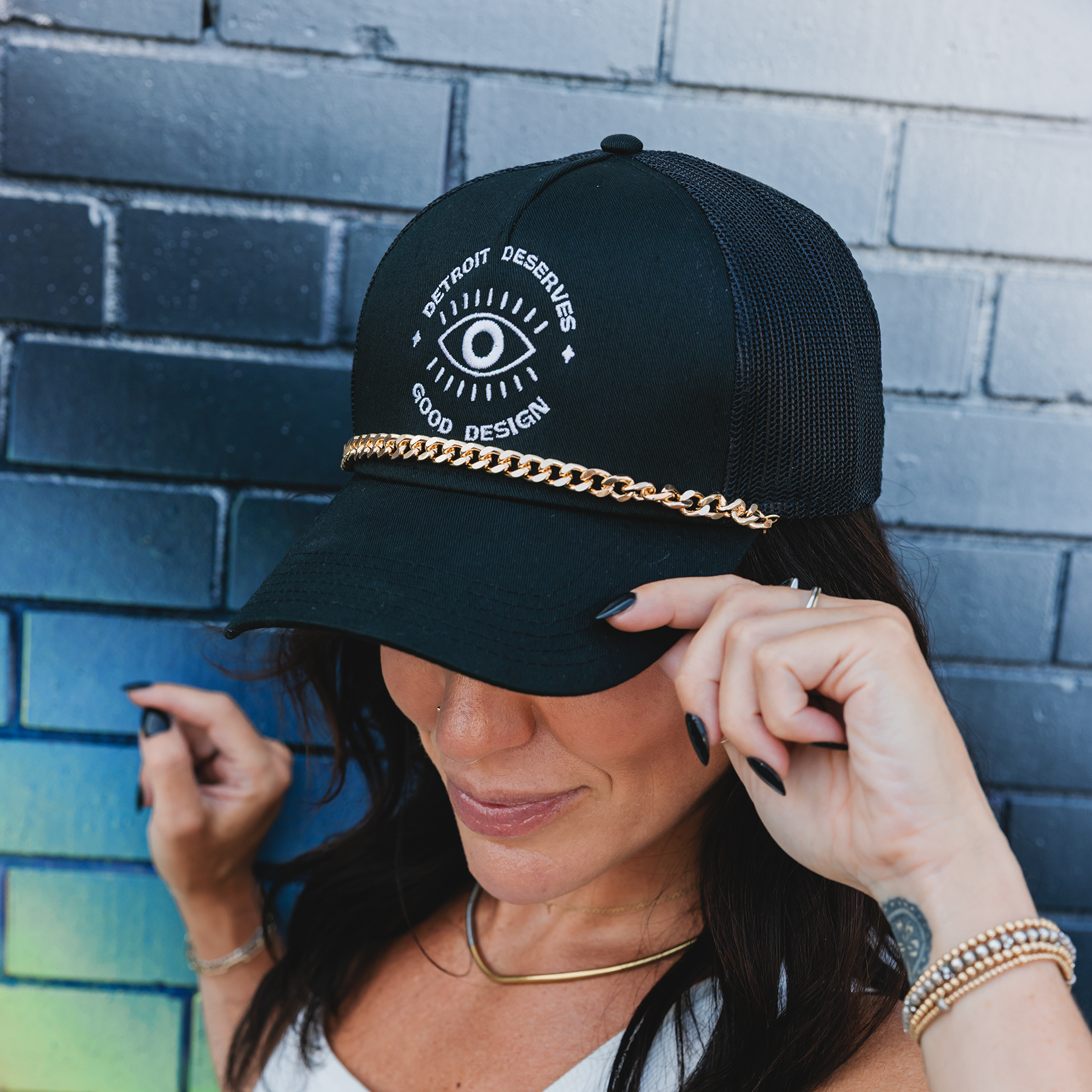 Detroit Deserves Good Design Trucker Hat